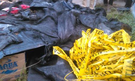 Begini Penampakan Pesawat Single Seater Setelah Terbakar